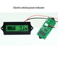 thumbnail image 4 of Scienceny Indicador de de vehículo eléctrico LCD, medidor de acidez de plomo, probador de capacidad de batería, Analizador de indicador, de de Artesanía No.03, 4 of 6