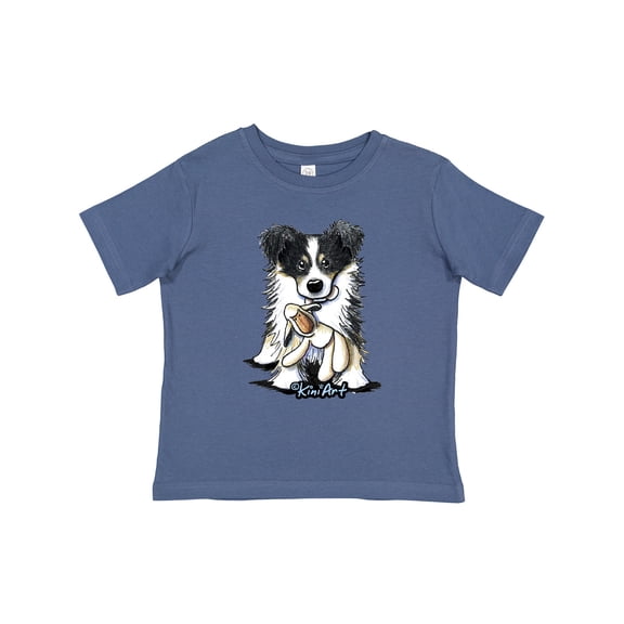 Inktastic Tri-Color Border Collie Boys or Girls Toddler T-Shirt