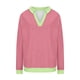 thumbnail image 4 of Fiudx Ofertas y Liquidaciones Moda Mujer Casual Cómoda Manga Larga Sólido Cuello Vuelto Blusa Camiseta Top, 4 of 4