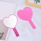 thumbnail image 5 of Espejo de mano de viaje en forma de corazón, espejo de mano cosmético, 5 of 5