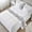 Gray, variant on Sage Green Eucalyptus Leaves Bed Runner, Satin Bed Throw Runner for Queen Size Beds, Spring Summer Botanical Floral Decorative Bedding Scarf for Bedroom Hotel Wedding Room Guestrooms 94"x20"