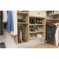 thumbnail image 3 of Easy Track Shoe Storage Closet Kit, 3 of 7