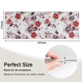 thumbnail image 5 of Pioneer Flower Floral Print Pattern Kitchen Rug Mat,Kitchen Runner Rugs Non Skid Washable,Decorative Kitchen Floor Mats for Kitchen,Sink,Laundry,17"X47", 5 of 5