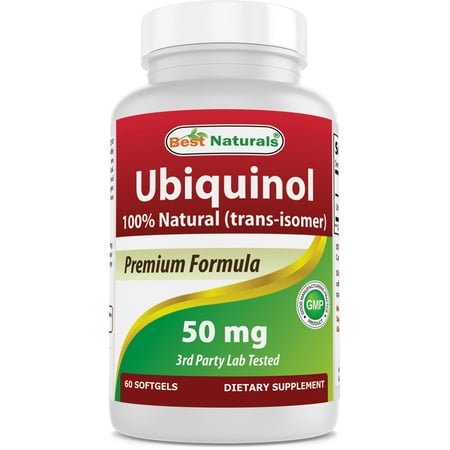 Best Naturals Ubiquinol 50 mg 60 Softgels