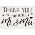 thumbnail image 4 of Wedding Thank You Cards - 120-Pack Thank You from The New Mr. and Mrs. Greeting Card, Bulk Thank You Note Cards and Kraft Envelopes Stationery Set, 4 x 6 Inches, 4 of 5