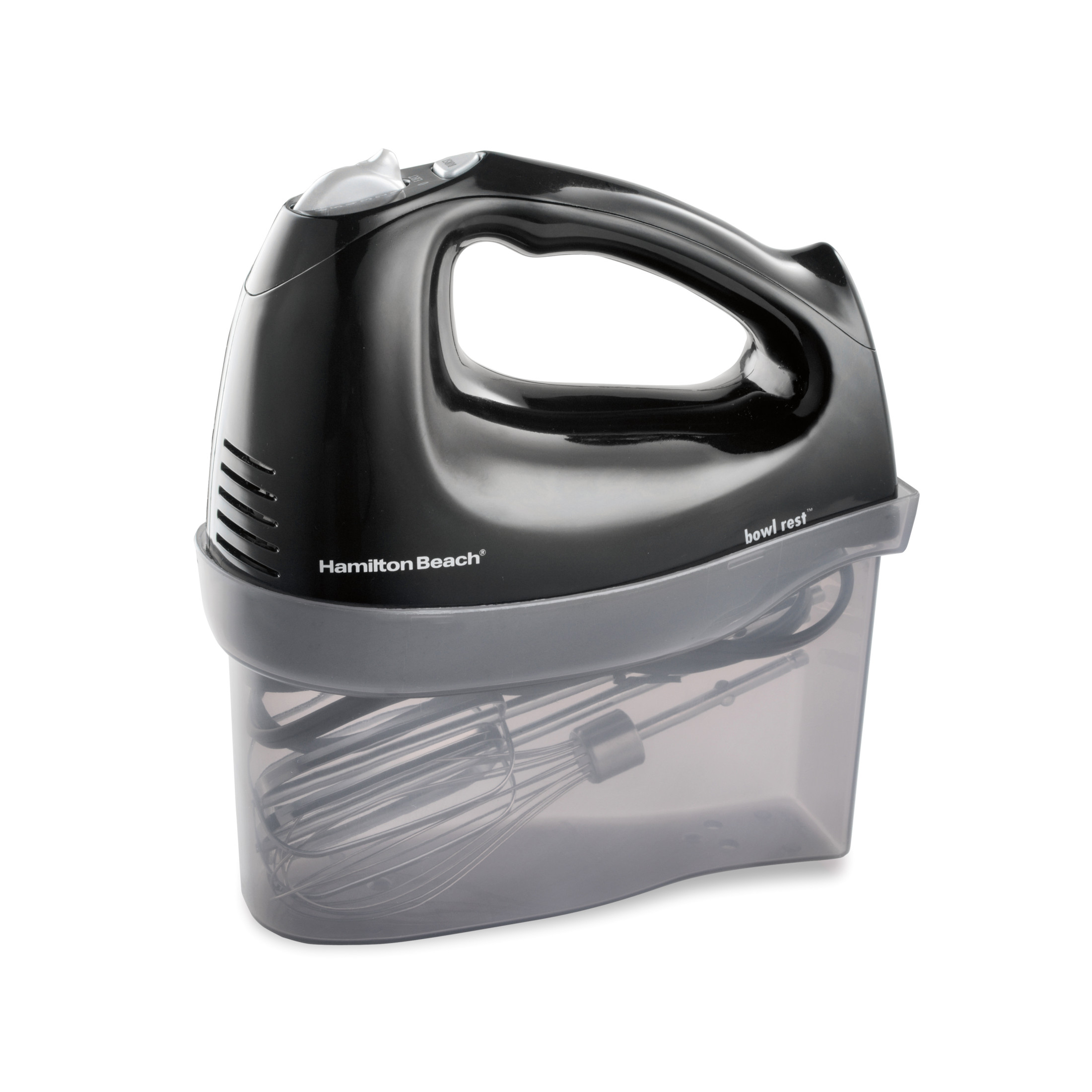 Hamilton Beach 6-Speed Electric Hand Mixer with QuickBurst, Black photo 1