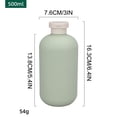 thumbnail image 2 of Travel Shampoo Bottles, Leak-Proof Flip-Top Containers for Toiletries, 1-Pack Set with  500ml Size, HDPE Plastic for Lotion, Conditioner, and Shower Gel, 2 of 4