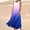 Blue, variant on Swuxness Long Dresses for Women with Sleeveless and Solid Color Formal Waist Belt Evening