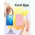 thumbnail image 2 of Power Bank miisso 6000 mAh ultradelgado con cables integrados rosa, 2 of 9
