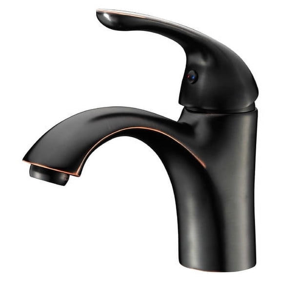 Anzzi L-AZ011ORB Clavier Series Single Handle Bathroom Sink Faucet in Oil Rubbed Bronze