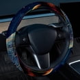 thumbnail image 2 of Sea Turtle 14.5 Inch Printing PVC Leather Car Wheel Cover Steering Wheel Cover Auto Accessories, 2 of 6