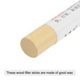 thumbnail image 3 of Uxcell Wood Wax Filler Stick, Furniture Repair Crayon Touch Up Fixing Pen, Creamy Brown, 3 of 6