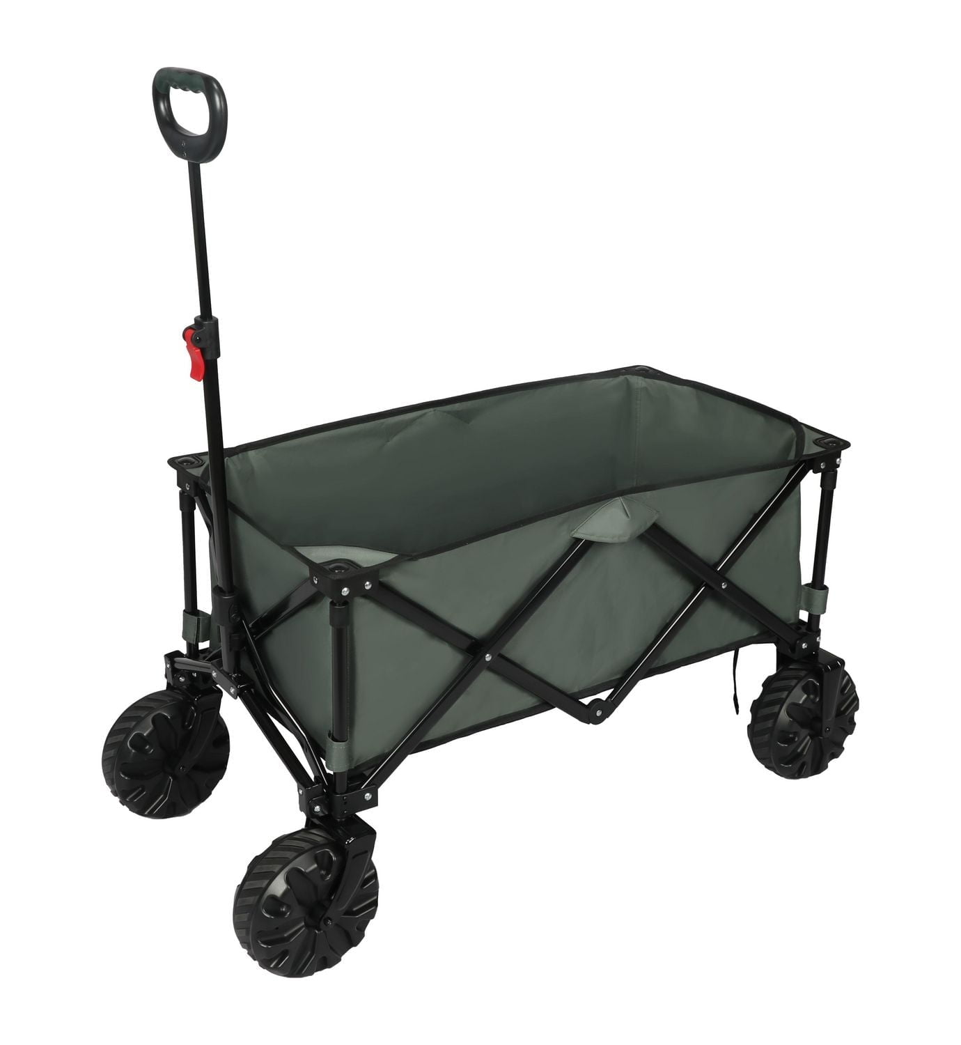 Ozark Trail All-Terrain Folding Wagon, Oversized 8" all-terrain wheel