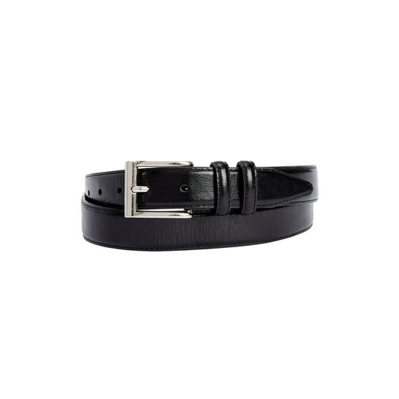 KingSize Men's Synthetic Leather Belt With Classic Stitch Edge