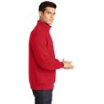 thumbnail image 3 of Sport-Tek ST253 Mens 1 by 4-Zip Sweatshirt, True Red - 2XL, 3 of 6