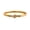Rose Gold, variant on Sterling silver baguette cut cubic zirconia delicate stacking ring