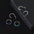 thumbnail image 6 of QQTDFG 1Pc Stainless Steel Opal Nose Septum Rings 16G Ear Tragus Helix Piercing Earring-Style 14-8mm, 6 of 9