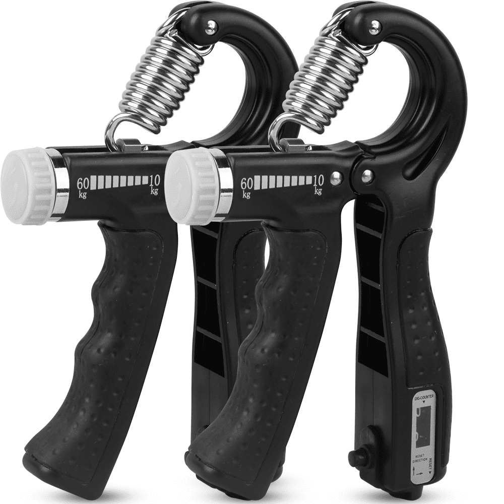BCOOSS Hand Grip Strengthener Exerciser Adjustable Strength Workout