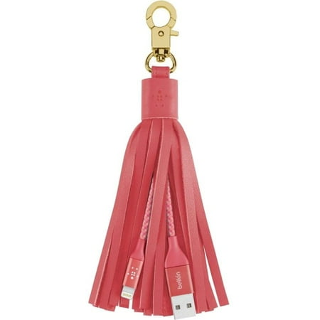 - Belkin MIXIT↑ Lightning-to-USB Leather Tassel - Lightning/USB for iPhone, iPod, iPad - 7