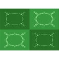 thumbnail image 1 of Ahgly Company Indoor Rectangle Patterned Green Area Rugs, 5' x 8', 1 of 6