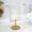 Gold, variant on Freestanding T-Shape Hand Towel Holder, Matte Stainless Steel Countertop Towel Rack with Anti-Slip Base for Bathroom Kitchen Vanity Organizer, Multiple Color Options Available