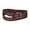 Dark Red, variant on INSPIRE CHIC Women's Solid Color Faux Leather Belt Metal Pin Buckle Waist Belts 125cm/49.21" Black2