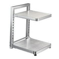 thumbnail image 1 of Estante para ollas y sartenes Macarena organizador de cocina acero inoxidable 2 niveles, 1 of 8
