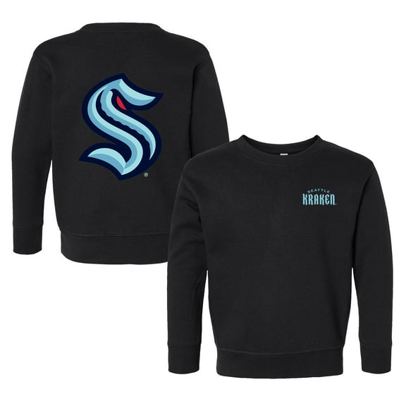 Toddler Chad & Jake Black Seattle Kraken Pullover Sweatshirt