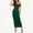 Army Green, variant on QUNYINEY Off The Shoulder Wedding Guest Dresses for Women Summer Long Sleeveless Cocktail Dresses Bodycon Solid Slim Fit Ruched Dresses