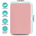 thumbnail image 5 of Coffee Maker Bar Mat Countertop,Dish Drying Mat,Bar Drying Mat,Absorbent Hide Stain Anti-Slip Coffee Bar Accessories Fit Under Coffee Machine Mat 23inx15in Pink, 5 of 6