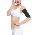 thumbnail image 3 of Pudcoco Women's Solid Color Elbow Support Weight Loss Elasticated Arm Warmers, 3 of 9