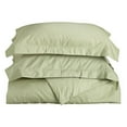 thumbnail image 2 of Superior Cotton Blend 600 Thread Count Duvet Cover Set, Twin, Sage, 2 of 2