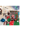 thumbnail image 3 of Fun Express 3 ft x 15 ft Green Metallic Floral Sheeting, Party Decor, 3 of 4