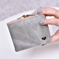 thumbnail image 3 of Ladies Small Heart Decoration Purse Wallet Short Small Purse Large Capacity Wallets, 3 of 7