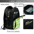 thumbnail image 3 of Yiaed Corn 7 Print Laptop Backpack,Business Travel Durable Laptops Backpack with USB Charging Port,Water Resistant College Computer Bag, 3 of 5