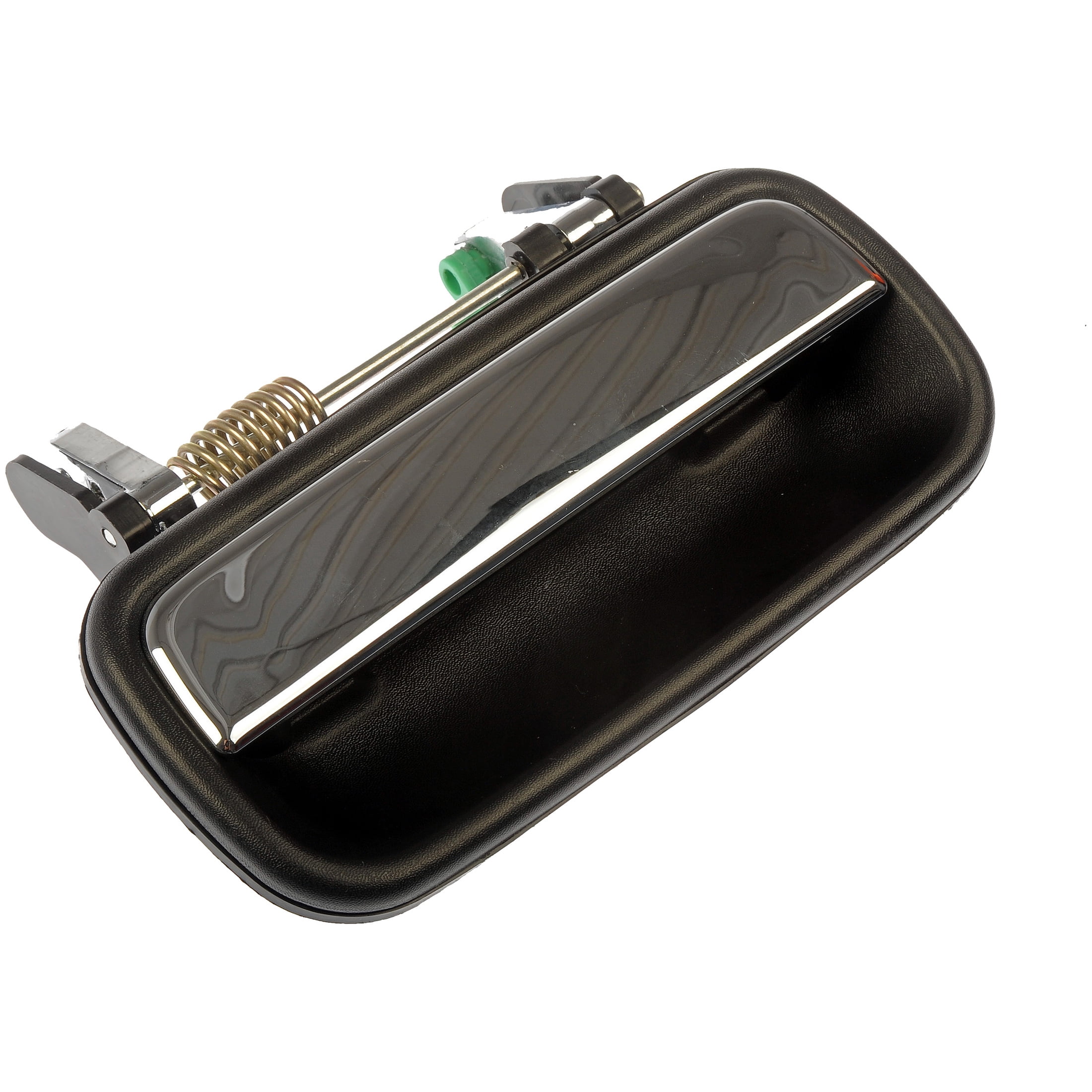 Dorman 80859 Rear Driver Side Exterior Door Handle for Specific Toyota Models, Black and Chrome