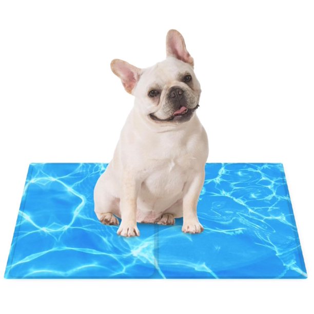 Alfombrilla de refrigeración para perros de 50 x 65 cm, cama para mascotas, alfombrilla para perros, almohadilla de autoenfriamiento, cama de gel frío, almohadillas de refrigeración para perros gran