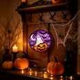 thumbnail image 5 of YingYouFu Halloween Acrylic Suncatcher Hanging Ornament, Ghost Pumpkin Maple Leaf Design Window Pendant, Decorative Hanging Decor for Window, Wall, Home, Fall Thanksgiving, Holiday Party Decoration, 5 of 6