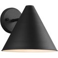 thumbnail image 1 of Sea Gull Lighting 8538501-12 Crittenden One Linterna de pared para exteriores Iluminación exterior Acabado en negro, 1 of 1