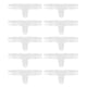 thumbnail image 5 of Manguera de unión de plástico de 3 vías, 10 piezas, conexión de púas para manguera de plástico de 3 vías, conexión de púas, rendimiento confiable, 5 of 9