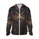 thumbnail image 1 of Fotbe Classical Style Brown Owl Chaqueta con Protección Solar UPF 50+ para Hombre y Mujer, Camisa con Capucha y Bolsillos-Medium, 1 of 7