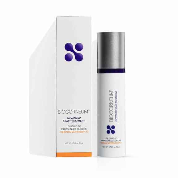 BIOCORNEUM Advanced Scar Treatment Gel with SPF 30 & Silishield, 50g