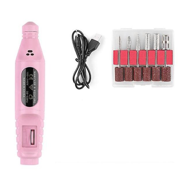 Taladro de uñas XianweiShao pulidor de manicura portátil Cable USB