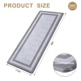 thumbnail image 2 of Buganda Kitchen Mats Anti Fatigue, Washable Rugs for Kitchen, Non Slip Kitchen Mats for Floor, 17.3"x48", Grey, 2 of 9