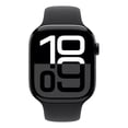 thumbnail image 2 of Apple Watch Series 10 GPS + Cellular • Caja de aluminio negro azabache de 46 mm • Correa deportiva negra - S/M - Distribuidor Autorizado, 2 of 8