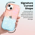 thumbnail image 4 of iFace Look In Lolly (Apple iPhone 14 Pro) Shockproof Transparent Gradient Color Hard Phone Case for Girls Women Adults - Forest Apricot, 4 of 7