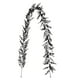 thumbnail image 2 of Guirnalda de hojas negras para Halloween (178 cm) | Guirnalda floral de plástico con flores negras | Decoración espeluznante de Halloween para repisas, puertas, fiestas, uso en interiores y, 2 of 6