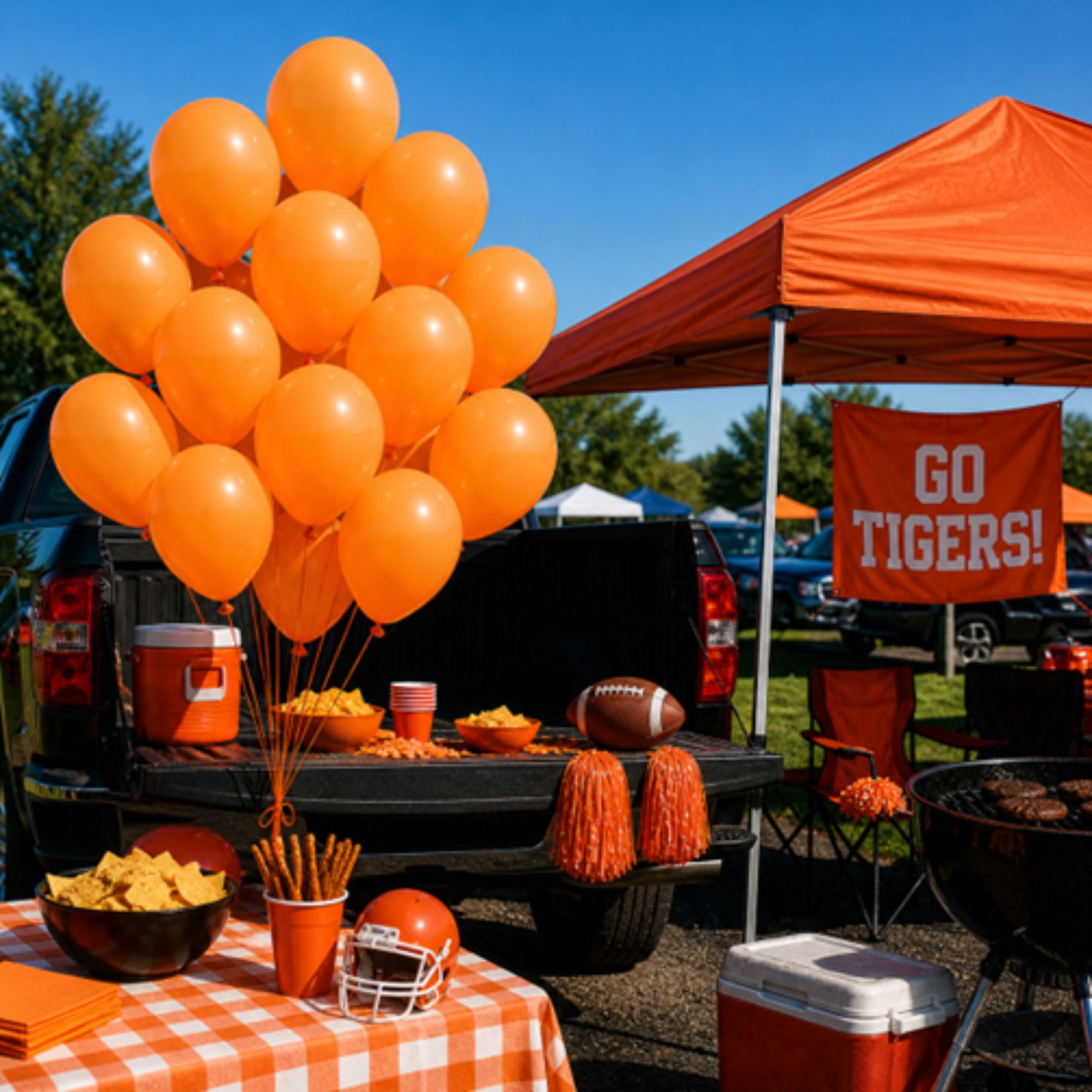 12" Orange Latex Balloons, 15 Pieces, by Way To Celebrate