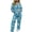 Blue Golf Ball, variant on ZWPINITUP Turtle Starfish Bow Women's 2 Piece Track Suit Zip Up Hoodie Comfy Sweatpants Winter Matching Set, Lightweight and Fashionable