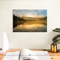 thumbnail image 3 of Elephant Stock Lake Matheson Sunset View Wall Art - Horizontal Canvas Wall Art - Living Room Wall Decor - Nature Canvas - Blue And Black Decor - 12" x 8", 3 of 8